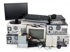 Pile of obsolete computers